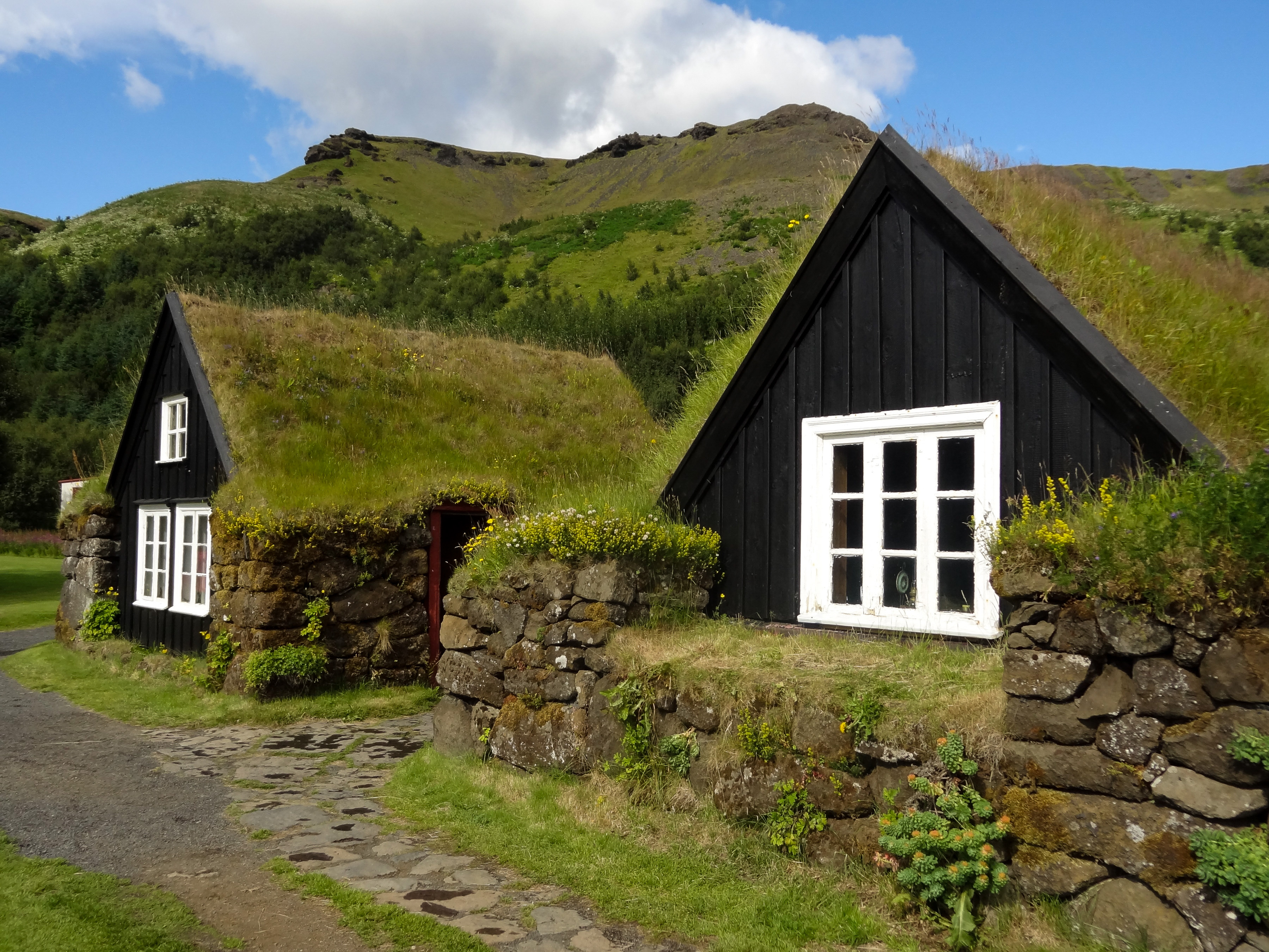 Skogar, Freilichtmuseum